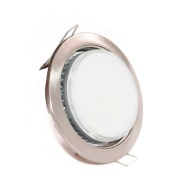 Светильник GX-53 Сатин-хром 12 Вт, 106 мм